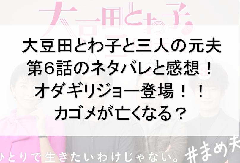 大豆田とわ子 ６話ネタバレ考察と感想 オダギリジョー登場とカゴメが亡くなる それいけ 情報マン